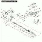 FXDFSE 1PW8 CVO FAT BOB (2009) Тормозной цилиндр задний
