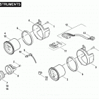 FLHTCU4 CVO (Japan only) (2009) Приборы