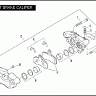 FXDF 1GY4 DYNA FAT BOB (2009) Передний суппорт