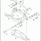 FXDF 1GY4 DYNA FAT BOB (2009) REAR FORK, DEBRIS DEFLECTOR, BELT GUARD