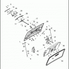 FLHTCUTG 1MAM TRI GLIDE ULTRA CLASSIC (2009) TRUNK DOOR