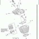 FLHT 1FV4 ELECTRA GLIDE STANDARD (2009) CYLINDERS, HEADS, & VALVES - TWIN CAM 96 ™