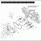 XL883N 4LE2 IRON 883 (2009) CAMSHAFTS & GEAR COVER - 883 / C / L / N / R, 1200...