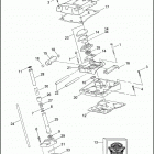 FLTRSE3 1PV8 CVO ROAD GLIDE (2009) ROCKER ARM ASSEMBLY & PUSH RODS -TWIN CAM 96 ™ - J...