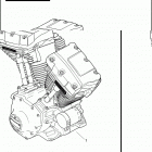 FLTRSE3 1PV8 CVO ROAD GLIDE (2009) ENGINE ASSEMBLY