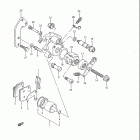 LT230E Quad Runner Задний суппорт