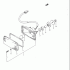 LT230E Quad Runner Задний фонарь