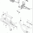 LT230E Quad Runner Footrest (model k / l / m / n / p)