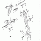 LT230E Quad Runner Suspension arm