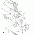 LT230E Quad Runner Rear swinging arm (model j / k / l)