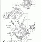LT230E Quad Runner Головка цилиндра
