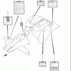 LT230E Quad Runner Наклейки