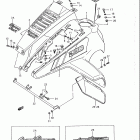 LT230E Quad Runner Front fender (model h / j / k)