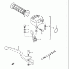 LT230E Quad Runner Right handle switch (model m / n / p)