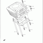 LT230E Quad Runner Цилиндр