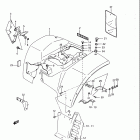 LT230E Quad Runner Rear fender (model m / n / p)