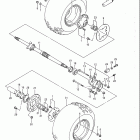 LT230E Quad Runner Rear wheel (model j / k)