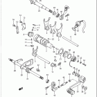 LT230E Quad Runner Механизм  переключения передач