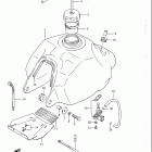 LT230E Quad Runner Топливный бак