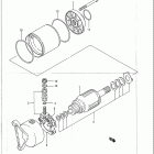 LT230E Quad Runner Стартер электрический