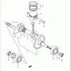 LT230E Quad Runner Коленвал