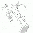 VRSCDA 1HLH VRSCDA NIGHT ROD W/ABS (2008) COOLANT HOSES  /  BOTTLE