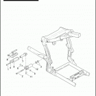 FXSTSSE2 1PT9 CVO SOFTAIL SPRINGER (2008) PASSENGER FOOTREST