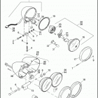 FXD 1GM4 DYNA SUPER GLIDE (2008) Фара