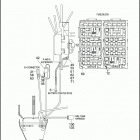 FLHTC 1FF4 ELECTRA GLIDE CLASSIC (2008) MAIN WIRING HARNESS - NON-ABS BRAKES (FAIRING MODE...