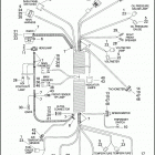 FLHTC 1FF4 ELECTRA GLIDE CLASSIC (2008) WIRING HARNESS - INTERCONNECT - FLHT, FLHTC, FLHTC...