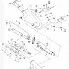 VRSCAWA 1HKH VRSCAW W/ABS (2008) EXHAUST SYSTEM - VRSCAW, VRSCAWA