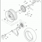 FXSTSSE2 1PT9 CVO SOFTAIL SPRINGER (2008) Заднее колесо