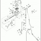 FXD 1GM4 DYNA SUPER GLIDE (2008) FRONT BRAKE CONTROL