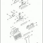 FLSTF 1BX5 FAT BOY (2008) LICENSE PLATE BRACKETS - FLST, C, F, N, SB & FXST,...