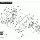 FXDSE2 1PS8 CVO DYNA (2008) PRIMARY HOUSING