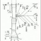 FLHP 1FHM ROAD KING POLICE (2008) MAIN WIRING HARNESS - NON-ABS BRAKES - FLHP & FLHP...