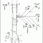 FLHTC 1FF4 ELECTRA GLIDE CLASSIC (2008) MAIN WIRING HARNESS - NON-ABS BRAKES (FAIRING MODE...