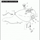 FLHP 1FHM ROAD KING POLICE (2008) FUEL TANK - FLHP & FLHPE