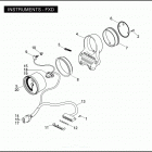 FXD 1GM4 DYNA SUPER GLIDE (2008) INSTRUMENTS - FXD