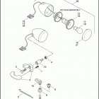 FLSTF 1BX5 FAT BOY (2008) FRONT TURN SIGNALS