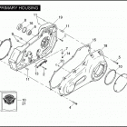 FLSTF 1BX5 FAT BOY (2008) PRIMARY HOUSING