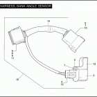 SIDECAR FOR FLHR 8SMX FLHR SIDECAR (2008) HARNESS, BANK ANGLE SENSOR