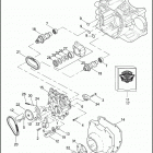 FXDSE2 1PS8 CVO DYNA (2008) CAMSHAFTS & CAM COVER