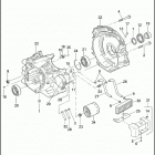 FLHRSE4 1PG8 CVO ROAD KING (2008) CRANKCASE & ENGINE - OIL FILTER & COOLER - NON JAP...
