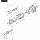 VRSCDA 1HLH VRSCDA NIGHT ROD W/ABS (2008) Сцепление