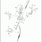 FXDSE2 1PS8 CVO DYNA (2008) Привод управления сцеплением