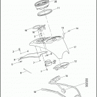 FXDC 1GV4 DYNA SUPER GLIDE CUSTOM (2008) INSTRUMENTS - FXDC, FXDWG & FXDF