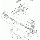 FLHRSE4 1PG8 CVO ROAD KING (2008) Тормозной цилиндр задний