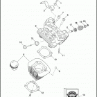 XL1200N 1CZ3 NIGHTSTER (2008) CYLINDER, HEAD, & VALVES - 883 / C / L / R, 1200C ...