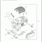 VRSCDA 1HLH VRSCDA NIGHT ROD W/ABS (2008) Передний суппорт